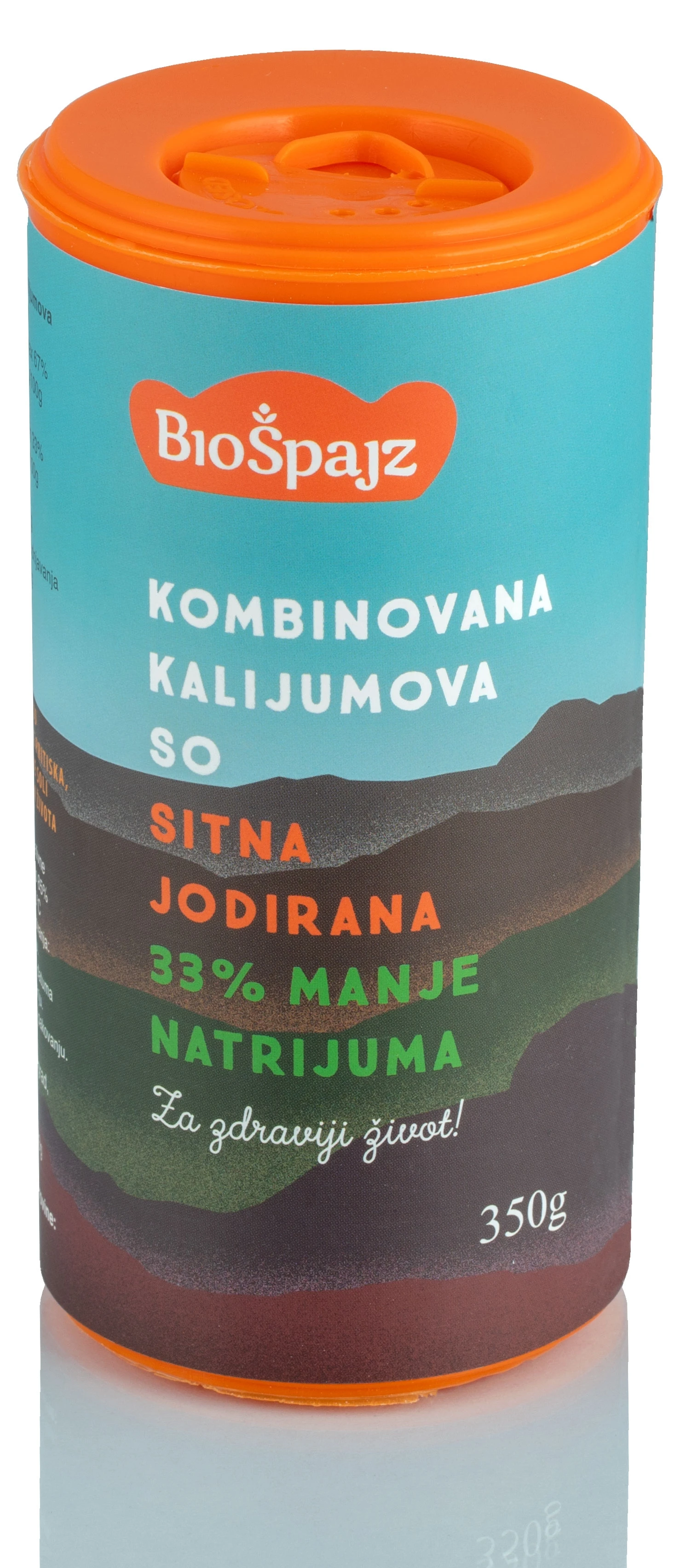 Kombinovana kalijumova sitna jodirana so 350 g Bio Špajz